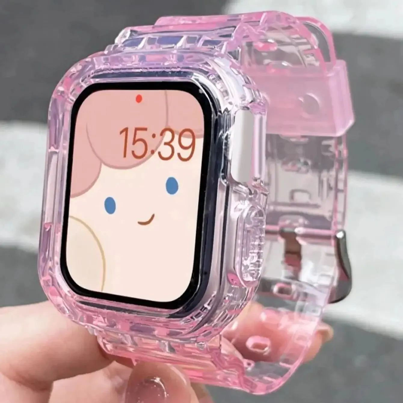 Clear Apple Watch Straps