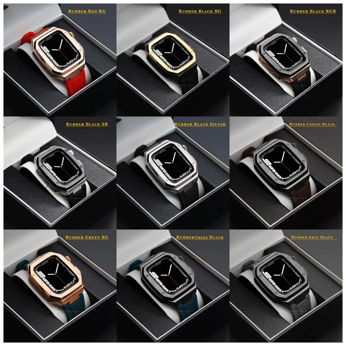 Luxury Stainless Steel Case for Apple Watch