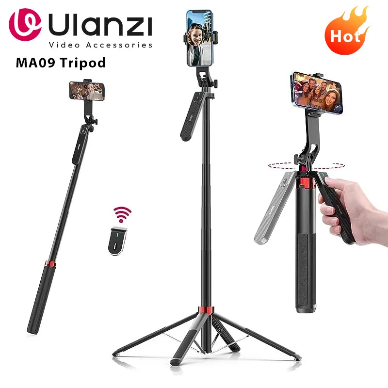 Ulanzi MA09 1.8m Selfie Stick Tripod for iPhone