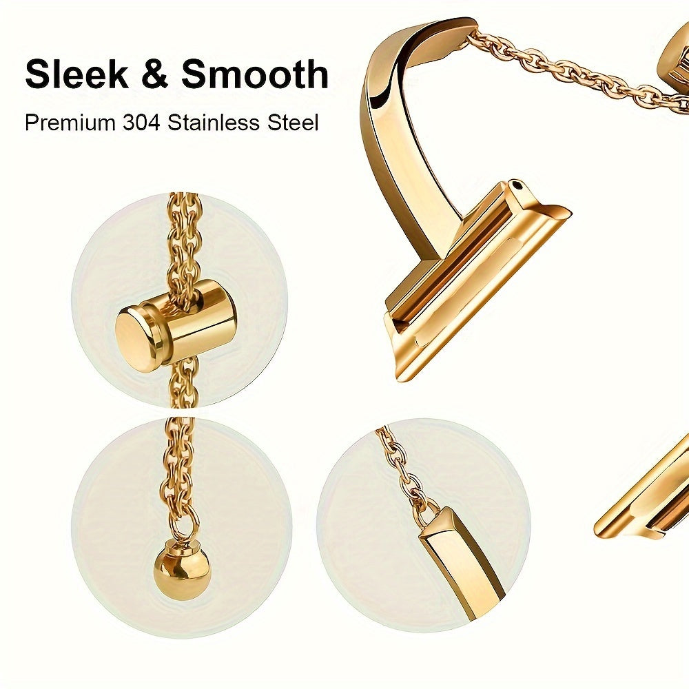 Stylish T-Shaped Metal straps